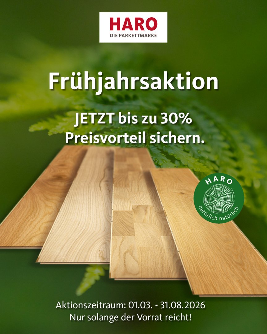 HARO Frühjahrsaktion 